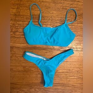 Blue Women's Bikini Set